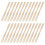 400 Pezzi In Bamboo Per Cibo Frutta Antipasto Dessert 4