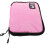 Waterproof 2 Layer USB Cable Storage Bag Electronic Organizer Pink 2