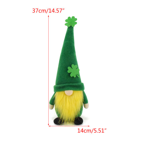 Patricks Day Gnomes Ornaments Green Faceless Dolls Kitchen 2
