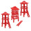 3Pcs Plastic Observation Tower Models Miniature Sand Table Decor 8
