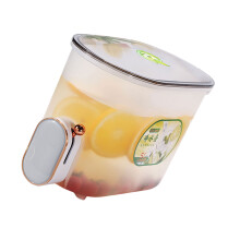 Cold Drinks Beverage Dispensers Juice Container with-Gray Gold