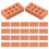 200Pcs 8-Hole Mini Clay Bricks For Diy Craft And Micro Landscaping 7