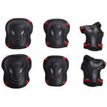 protective gear set, flexible, breathable, wrist, elbow, knee pads for children and adults, skateboarding, cycling, skating, 6piece Ref: 2857