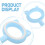 2 Pcs Double-Sided Deshedding Brush Comb For Cat Ear Grooming 10