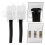 5pcs Plastic For Electronics Home Wiring White Color 7