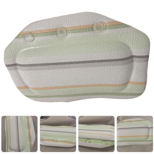 Oreiller De Bain Multi PVC Confort Ventouse Pour 2