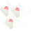 3Pcs Simulation Rabbit Nose For Halloween Carnival Masquerade Party 7