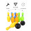 Set Giocattoli Bowling Per Giocattoli Educativi Primi 8