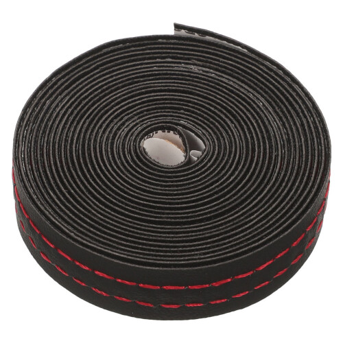 Suv Accessories Black With Red Stitching 1 Roll 39.4x0.8in