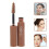 Brown Eyebrow Dye Gel With Brush Sweat Proof 11