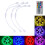 3pcs rgb 1 to 2 led strip remote controller with 9pcs needle 3