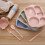 6 Pezzi Ecologiche In Per Bambini Rosso 9