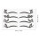 80 Pairs Temporary Eye Thick Eyeliner Decals Makeup Tool 7