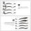 80 Pairs Temporary Eye Thick Eyeliner Decals Makeup Tool 8