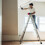 4pcs Non-Slip Feet Ladder Black Rubber 6