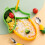 Silicone Suction Plate Set With Divided Sections Fork Spoon And Straw 8