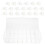 1X Duurzame Plastic Kabelorganizer Met Stofdichte Afdekking 1