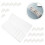 1X Duurzame Plastic Kabelorganizer Met Stofdichte Afdekking 5