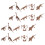 24pcs dinosaur-shaped mini toys for kids, random styles 1