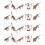 24pcs dinosaur-shaped mini toys for kids, random styles 9