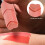 heart shaped cream blush stick for cheeks lips waterproof lightweight 8