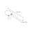 2Pcs Diy Blank Keychains Stainless Steel Unfinished Key Rings 2