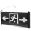 Multi-Functional Wall Emergency Light for Public Safety in Black 6