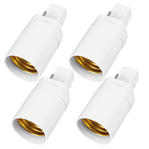 4Pcs To E27 Converter Adapter For LED Bulbs