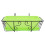 1 Set Rectangular Suspension Planting Pot For Fence Hanging 1