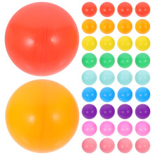 50 palline rotonde creative per bambini, antischianto,