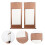 Masteelf  2 Pcs Blank Painting Scrolls Paper Home Decor Child 6