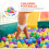 50 palline rotonde creative per bambini, antischianto, 2