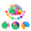 50 palline rotonde creative per bambini, antischianto, 5