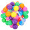 50 palline rotonde creative per bambini, antischianto, 8