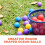 50 palline rotonde creative per bambini, antischianto, 10
