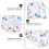 Cotton Baby Pram Cushion Multiuse Seat Liner Assorted Colors 11