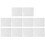 10Pcs Diy Face Mud Mask Plastic Mold Tray For Women 8