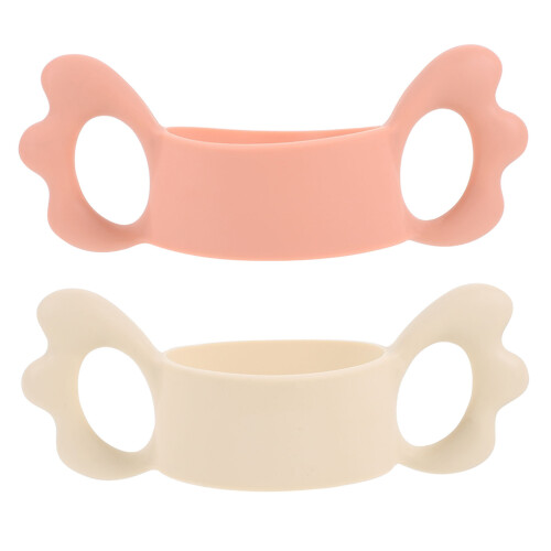 2Pcs Silicone Baby Milk Bottle Handle For Easy Gripping 1