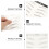 18Pcs Waterproof Imitation Eyebrow Paste Natural Fake Sticker 9