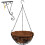 Outdoor Ceiling Hanging Iron Planter For Garden Decor 10