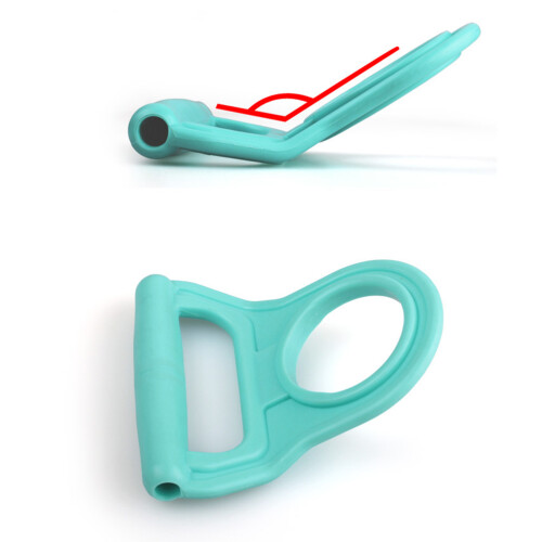 3Pcs Plastic Water Bottle Handle Portable Holding Ring Sky Blue 2
