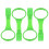 2 Pairs Baby Playpen Pull Up Rings For Walking Support 1