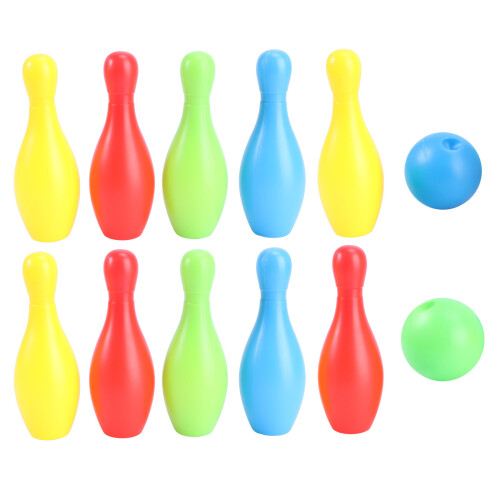 Set Bowling Per Con Palline E Kit Sportivo 2