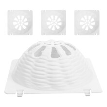 4Pcs Bird Incubator Nest Cover For Chicken Parrot Finch Breeding White