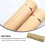 100pcs Baking Binding Rope Khaki Iron And Kraft Paper 11