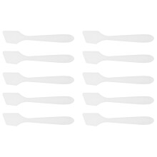 150Pcs Facial Cream Spoons Practical Cosmetic Dig Scoops White