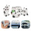 6Pcs Panda Dashboard Figurines For Car Interior Decor 5