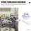 Ultrasonic Wave Mini Dishwasher USB Powered for Kitchen 10