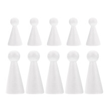 10 Pcs Diy Graffiti Foam Models Kids Painting Toys Handmade Decoration