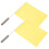 Worgeous Referee Flags Cloth 2pack 18.9x14.6in 3